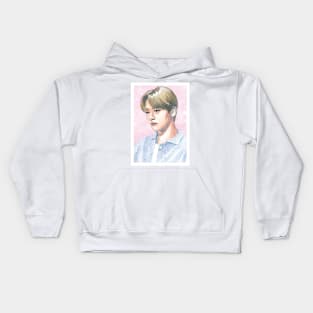 LeeKnow Stray Kids Watercolour Painting Kids Hoodie